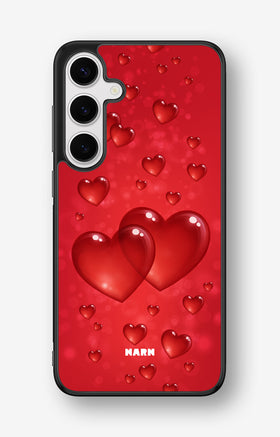 Samsung Galaxy S24 Plus Hard Case – Red Romance - View 1