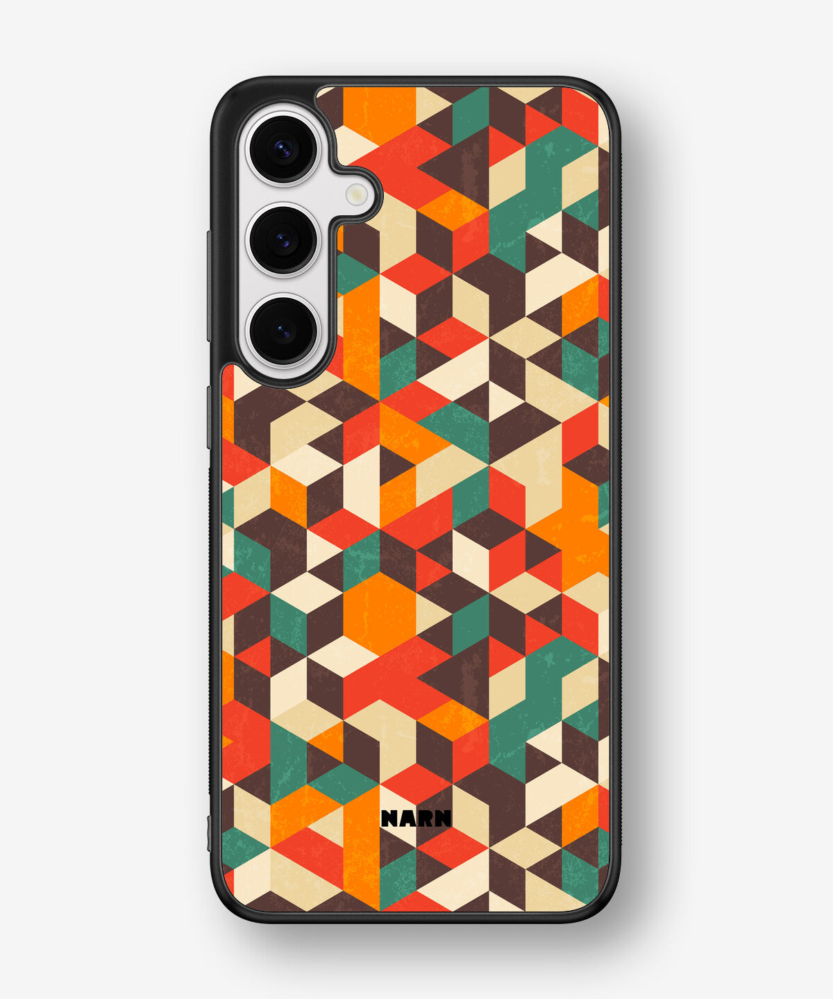 Samsung Galaxy S24 Plus Hard Case – Retro Geometric - View 1