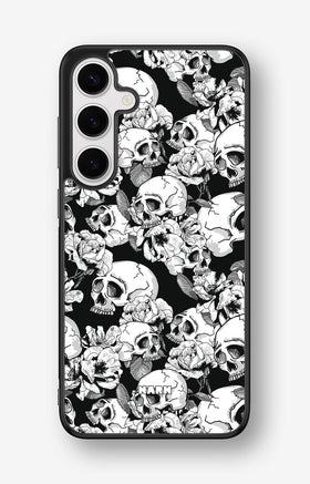 Samsung Galaxy S24 Plus Hard Case – Skull Garden - View 1