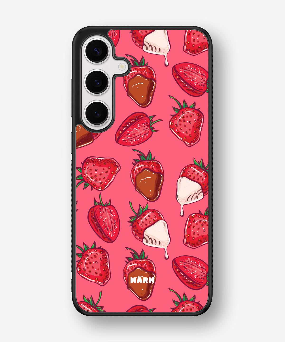 Samsung Galaxy S24 Plus Hard Case – Strawberry Chocolate - View 1