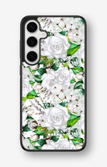 Samsung Galaxy S24 Plus Hard Case – White Bloom - View 1