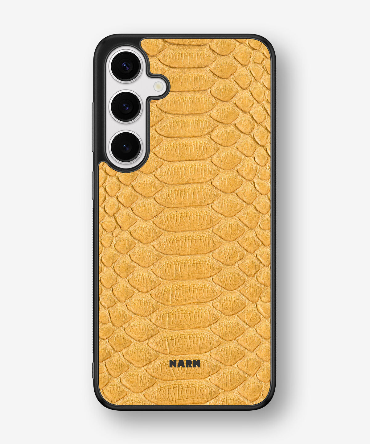 Samsung Galaxy S24 Plus Hard Case – Yellow Snake - View 1