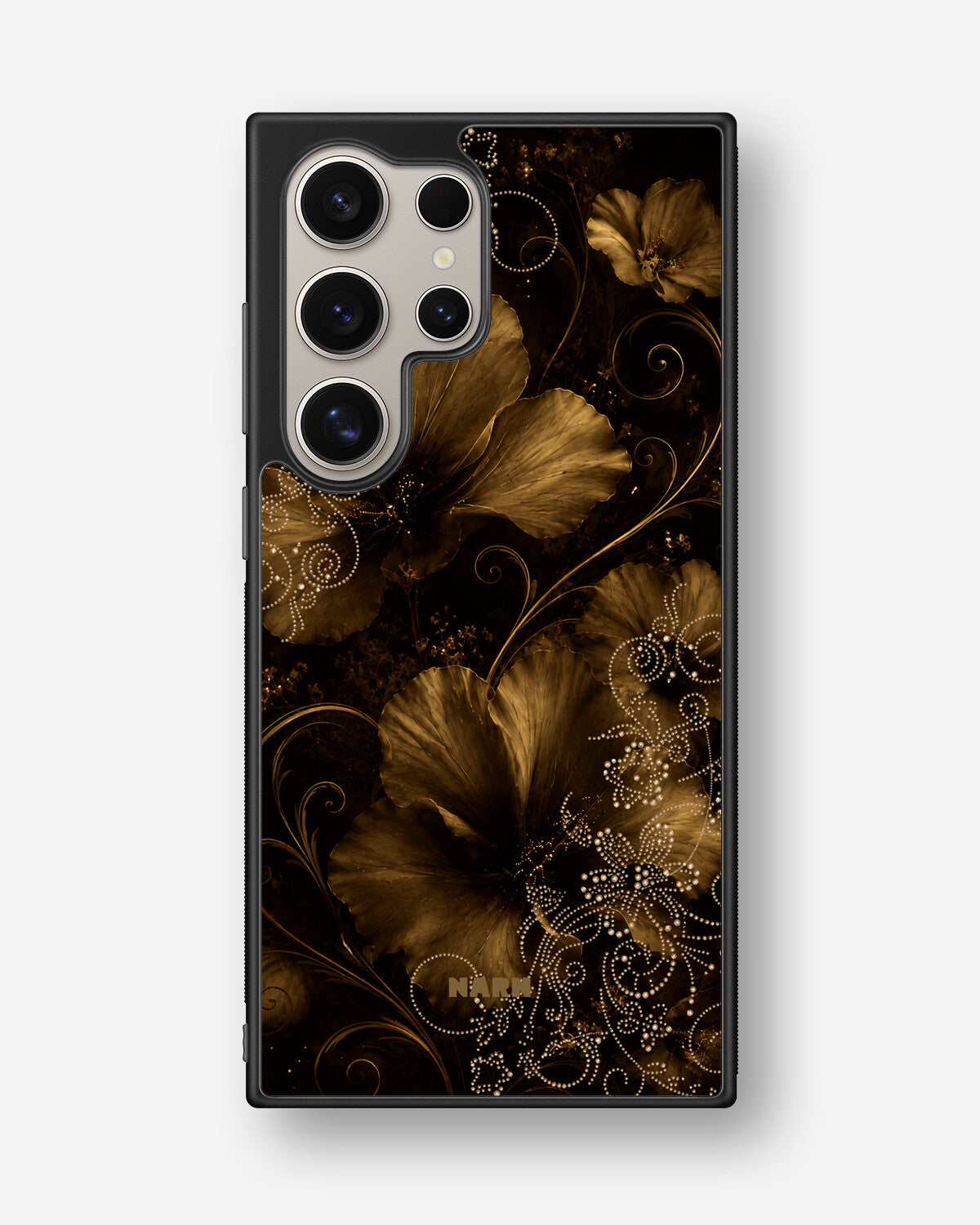 Samsung Galaxy S24 Ultra Hard Case – Bloom Noir - View 1