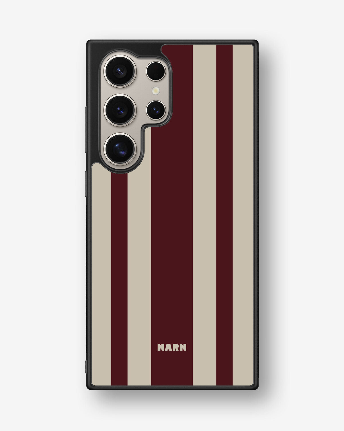 Samsung Galaxy S24 Ultra Hard Case – Bordeaux Stripe - View 1