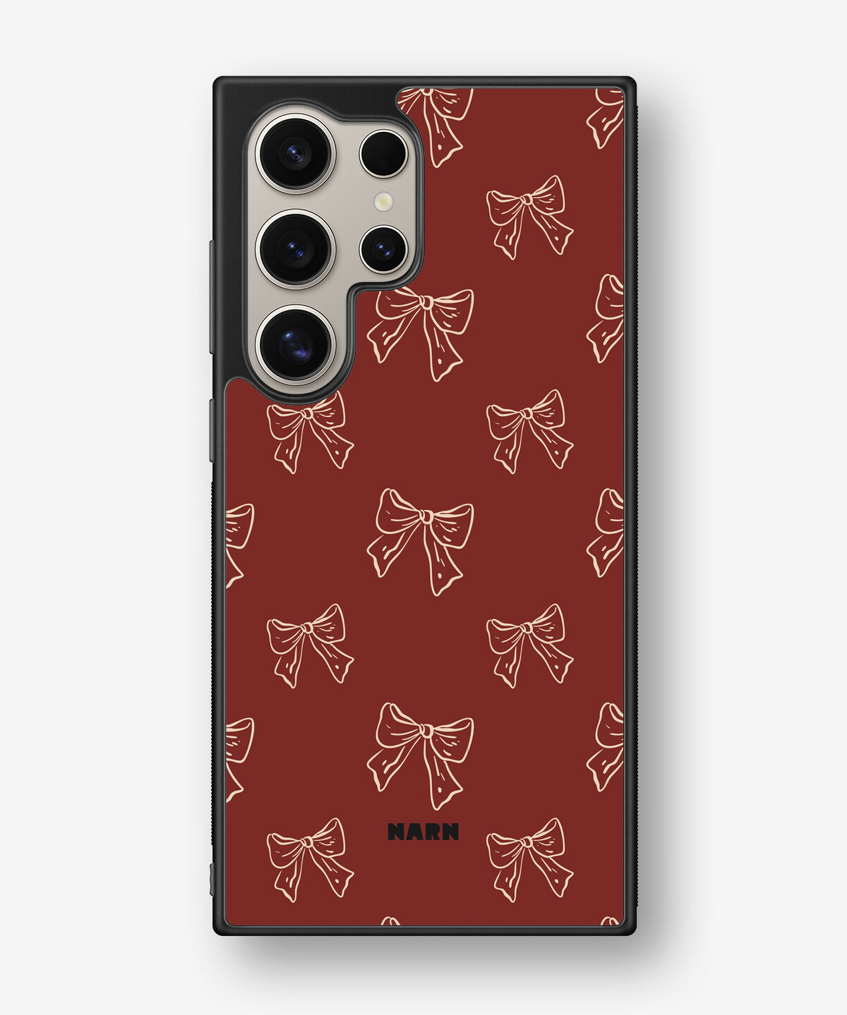 Samsung Galaxy S24 Ultra Hard Case – Cherry Bows - View 1