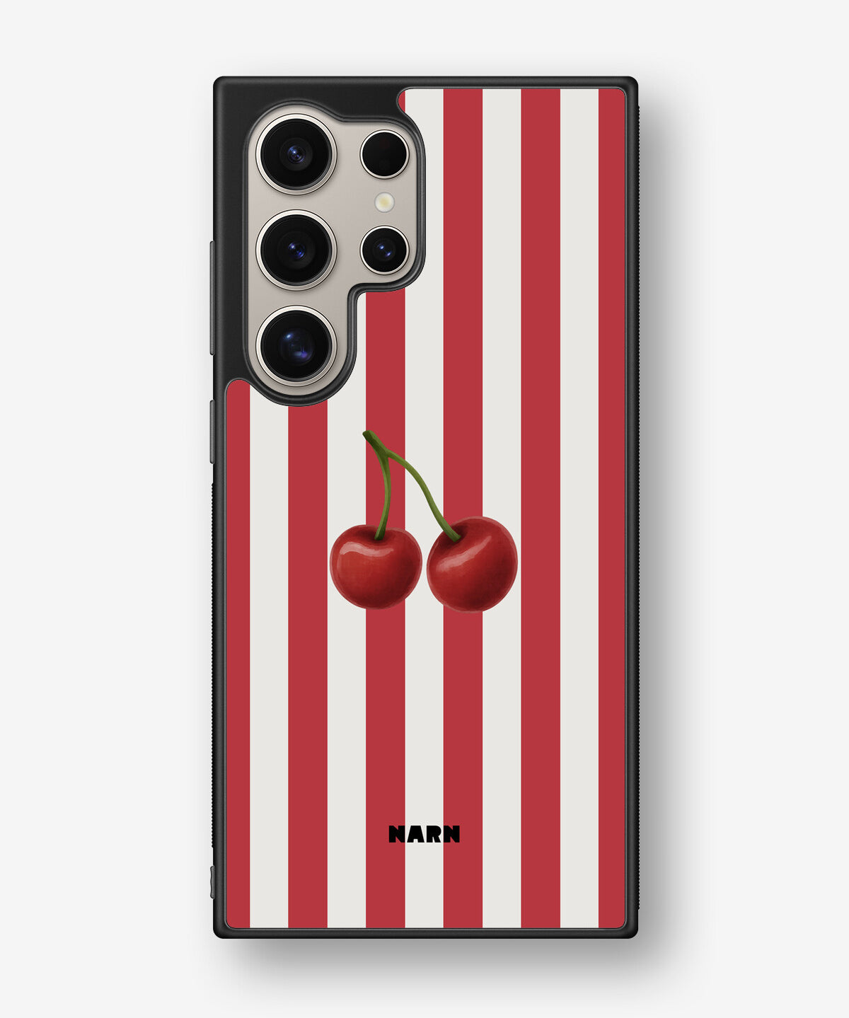Samsung Galaxy S24 Ultra Hard Case – Cherry Stripes - View 1