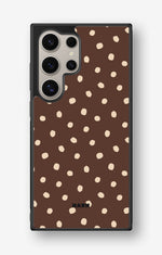 Samsung Galaxy S24 Ultra Hard Case – Choco Dots - View 1