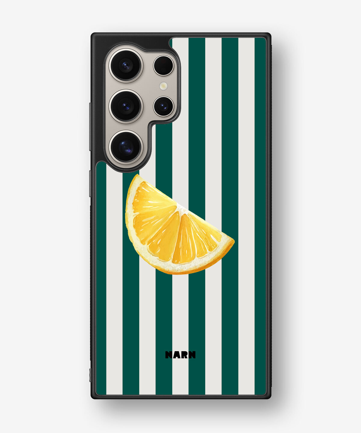 Samsung Galaxy S24 Ultra Hard Case – Lemon Stripes - View 1