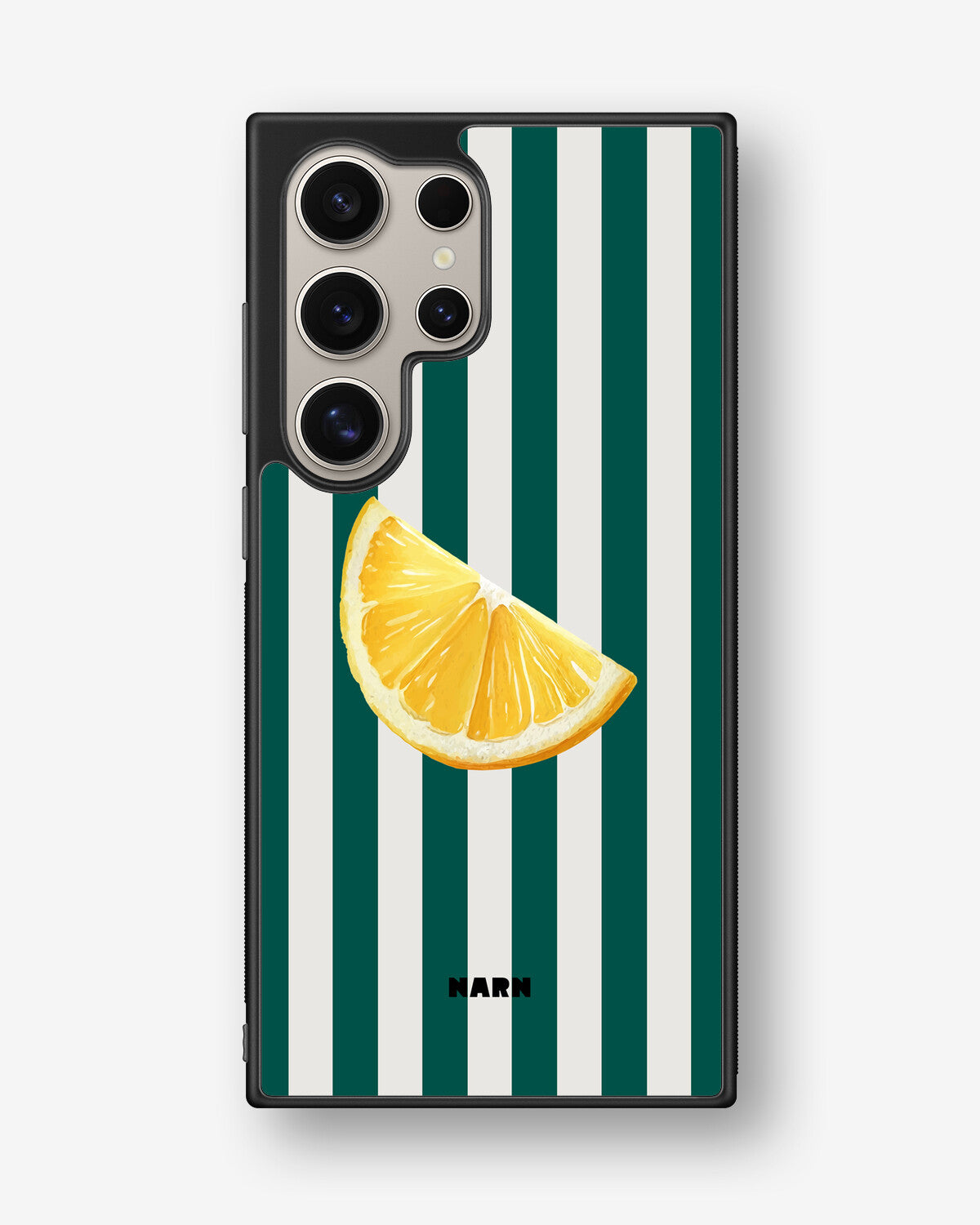 Samsung Galaxy S24 Ultra Hard Case – Lemon Stripes - View 1
