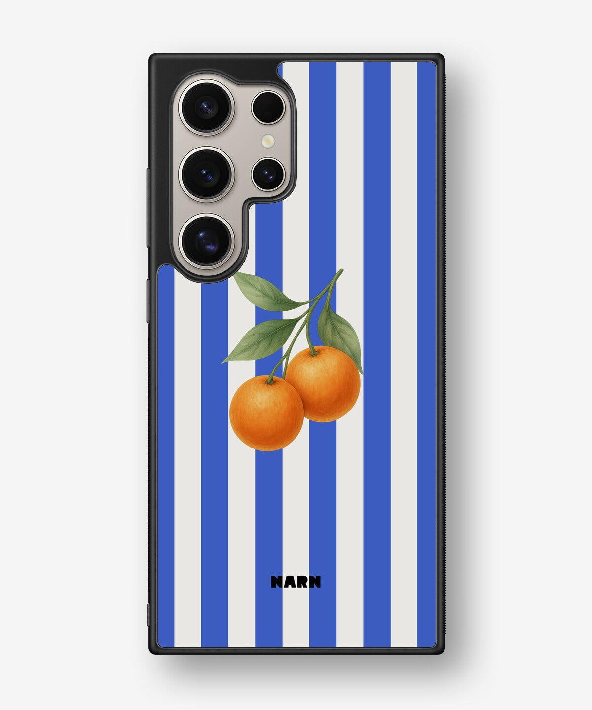 Samsung Galaxy S24 Ultra Hard Case – Orange Stripes - View 1
