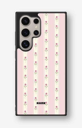 Samsung Galaxy S24 Ultra Hard Case – Rose Lines - View 1