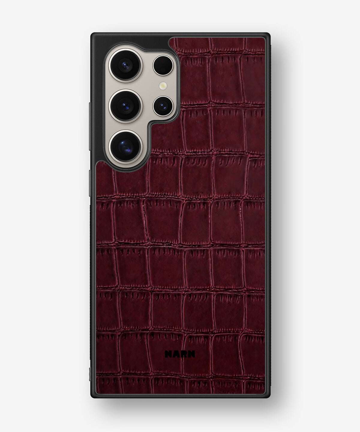 Samsung Galaxy S24 Ultra Hard Case – Rouge Croc - View 1