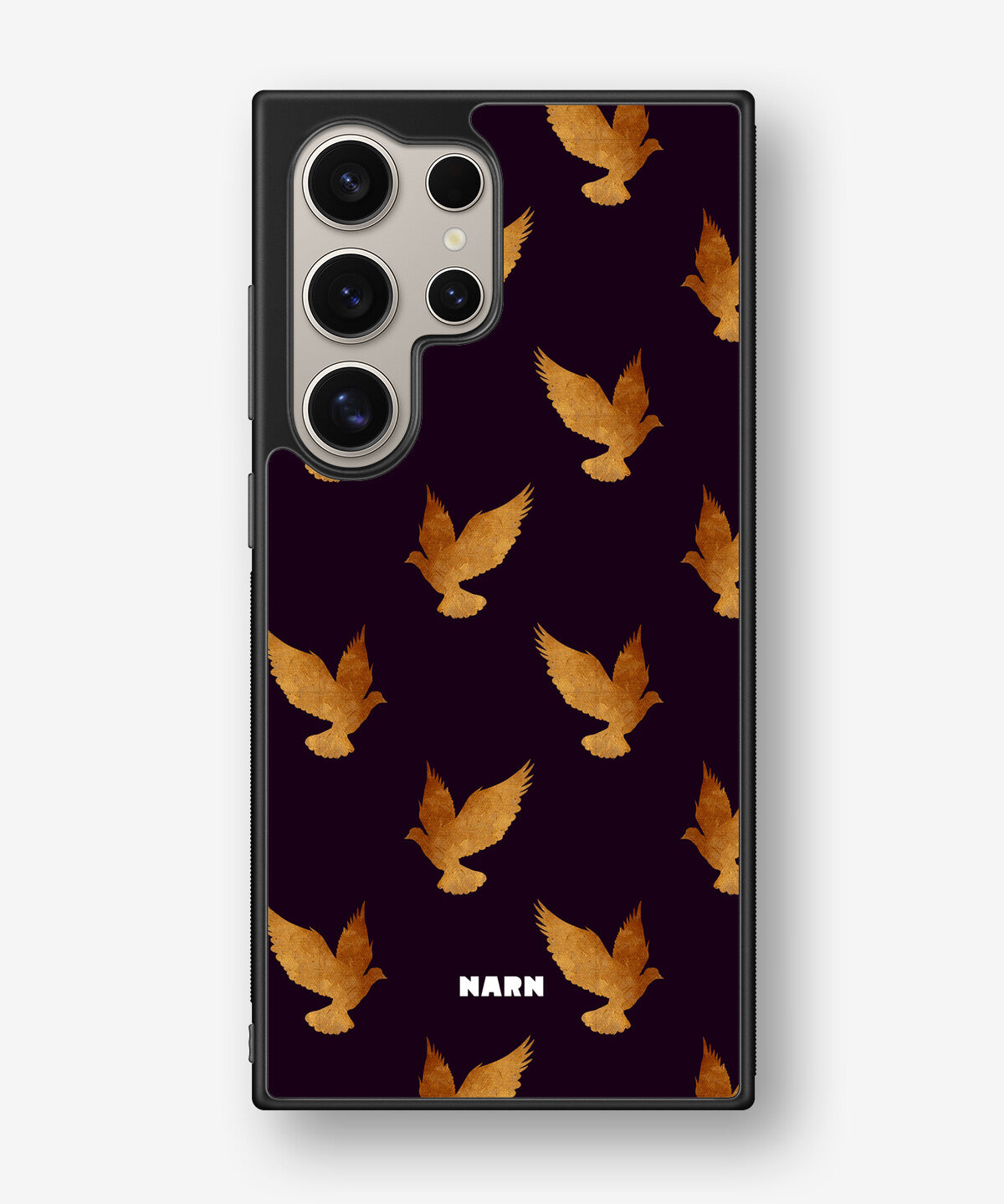 Samsung Galaxy S24 Ultra Hard Case – Royal Doves - View 1