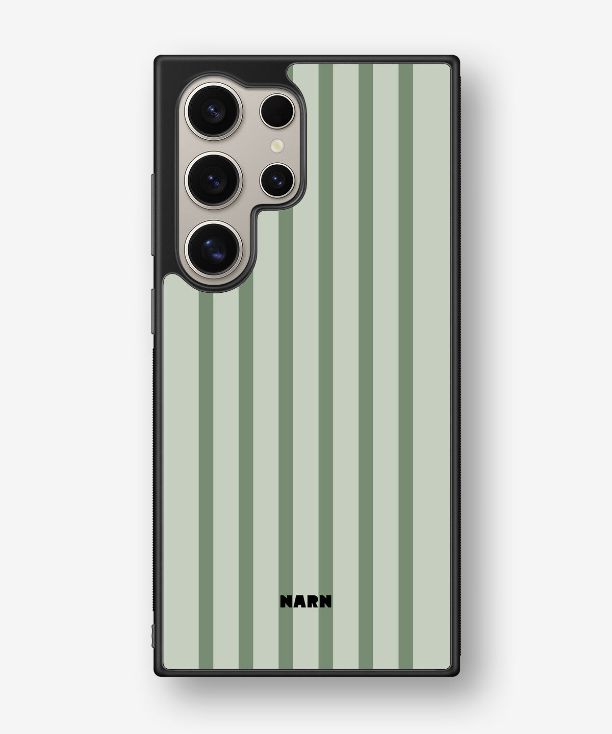 Samsung Galaxy S24 Ultra Hard Case – Sage Stripes - View 1
