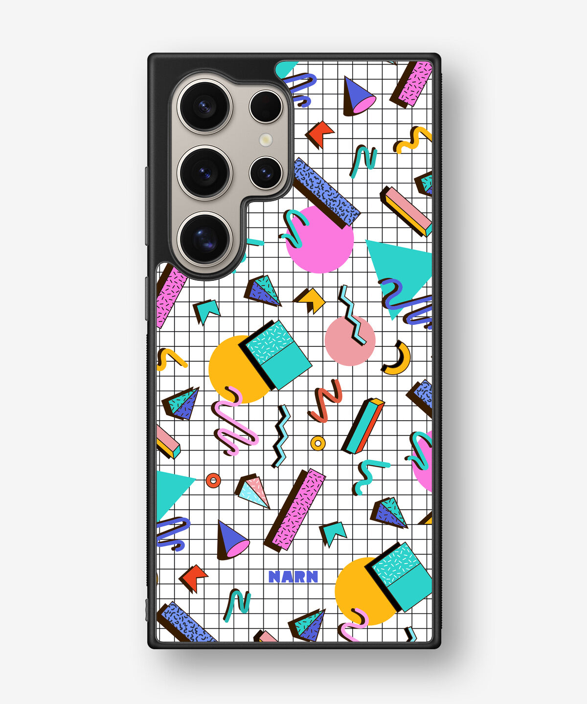 Samsung Galaxy S24 Ultra Hard Case – 80s Memphis - View 1