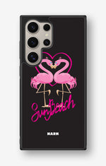 Samsung Galaxy S24 Ultra Hard Case – Beach Flamingo - View 1