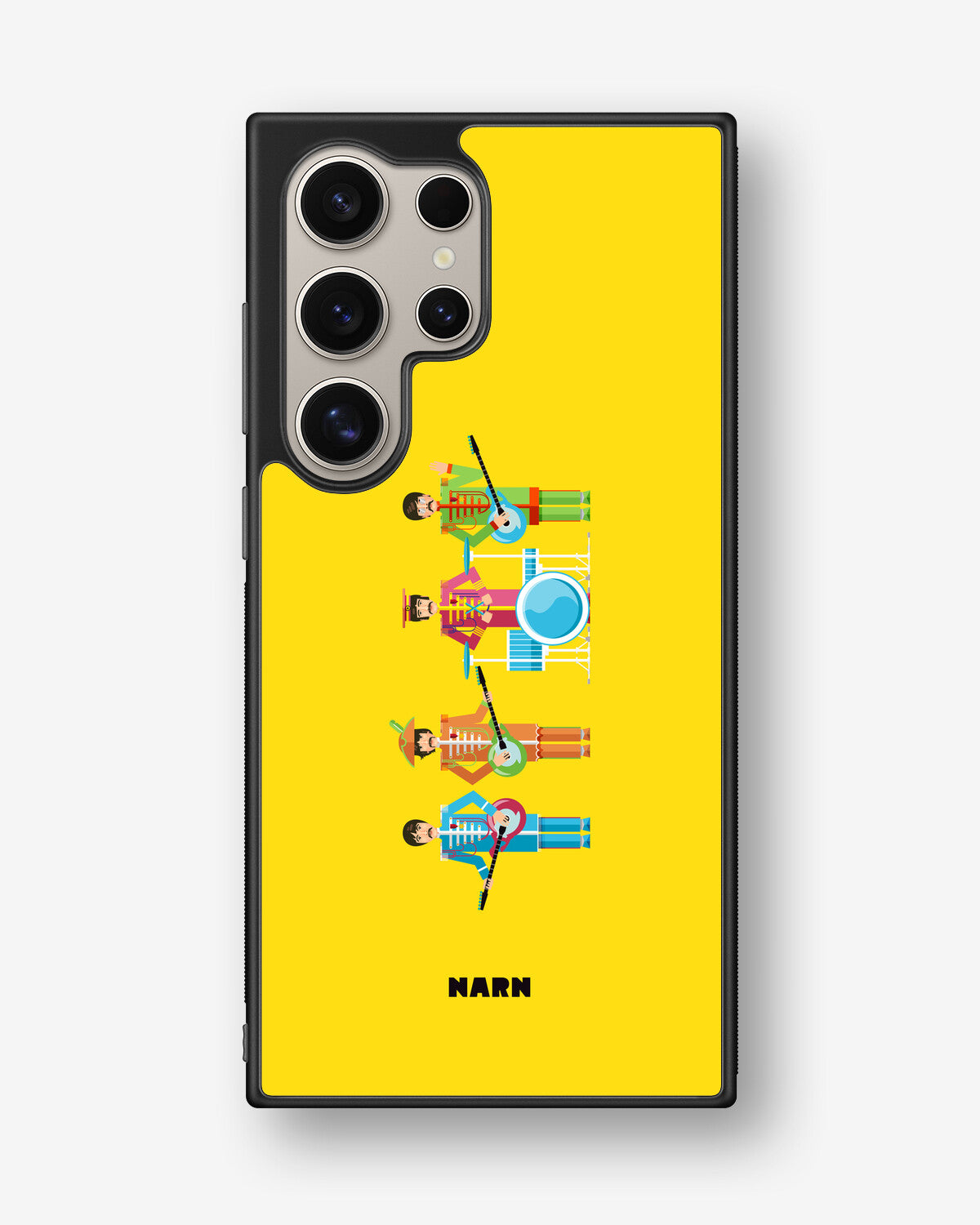 Samsung Galaxy S24 Ultra Hard Case – Beatles Yellow - View 1