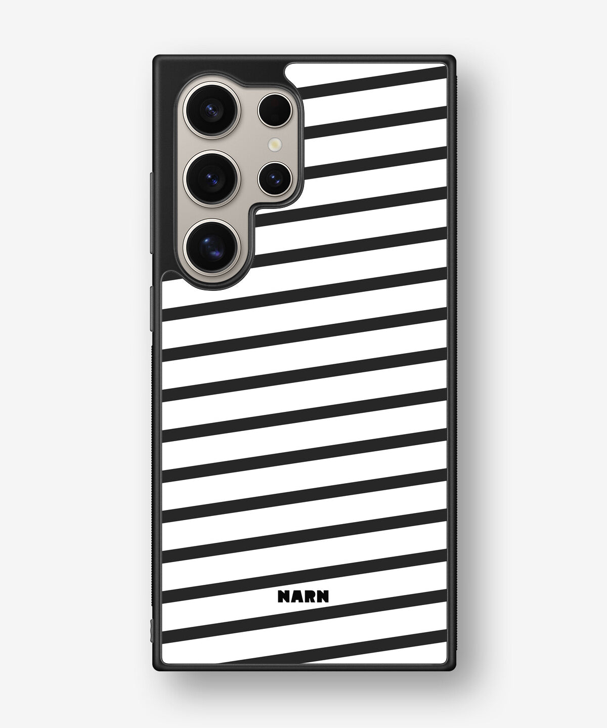 Samsung Galaxy S24 Ultra Hard Case – Black Stripes - View 1