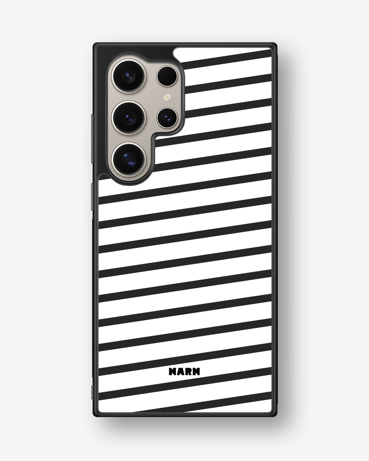 Samsung Galaxy S24 Ultra Hard Case – Black Stripes - View 1