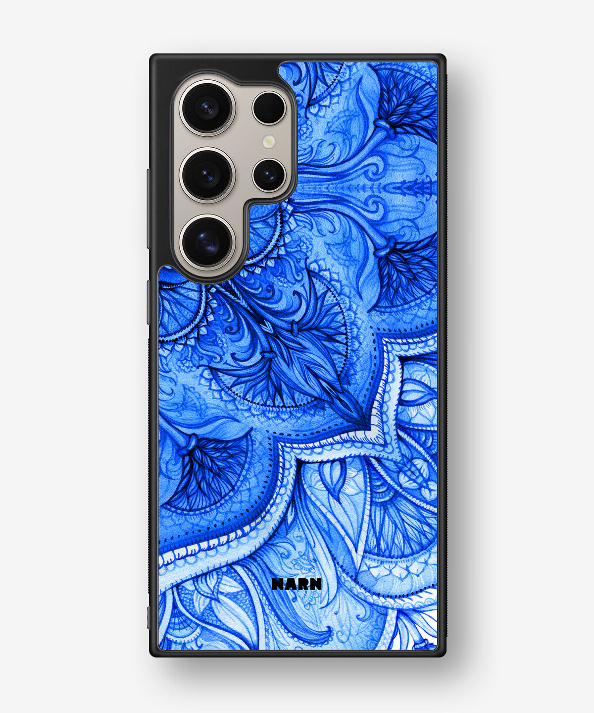 Samsung Galaxy S24 Ultra Hard Case – Blue Vintage - View 1