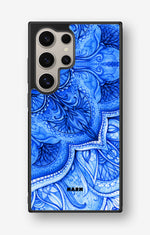 Samsung Galaxy S24 Ultra Hard Case – Blue Vintage - View 1