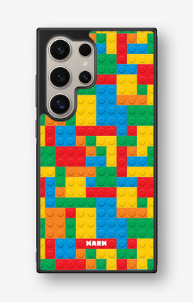 Samsung Galaxy S24 Ultra Hard Case – Building Bricks - View 1