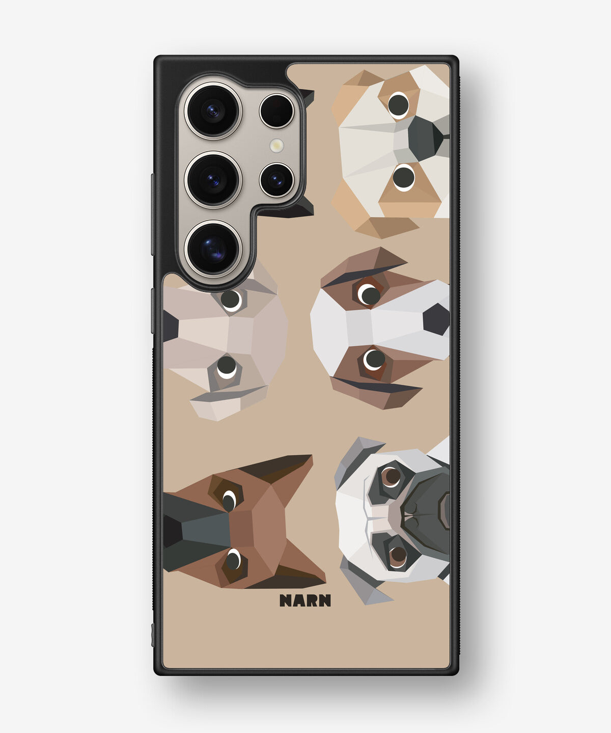 Samsung Galaxy S24 Ultra Hard Case – Cute Dogs - View 1