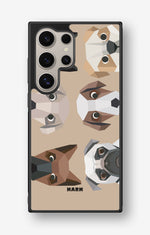 Samsung Galaxy S24 Ultra Hard Case – Cute Dogs - View 1