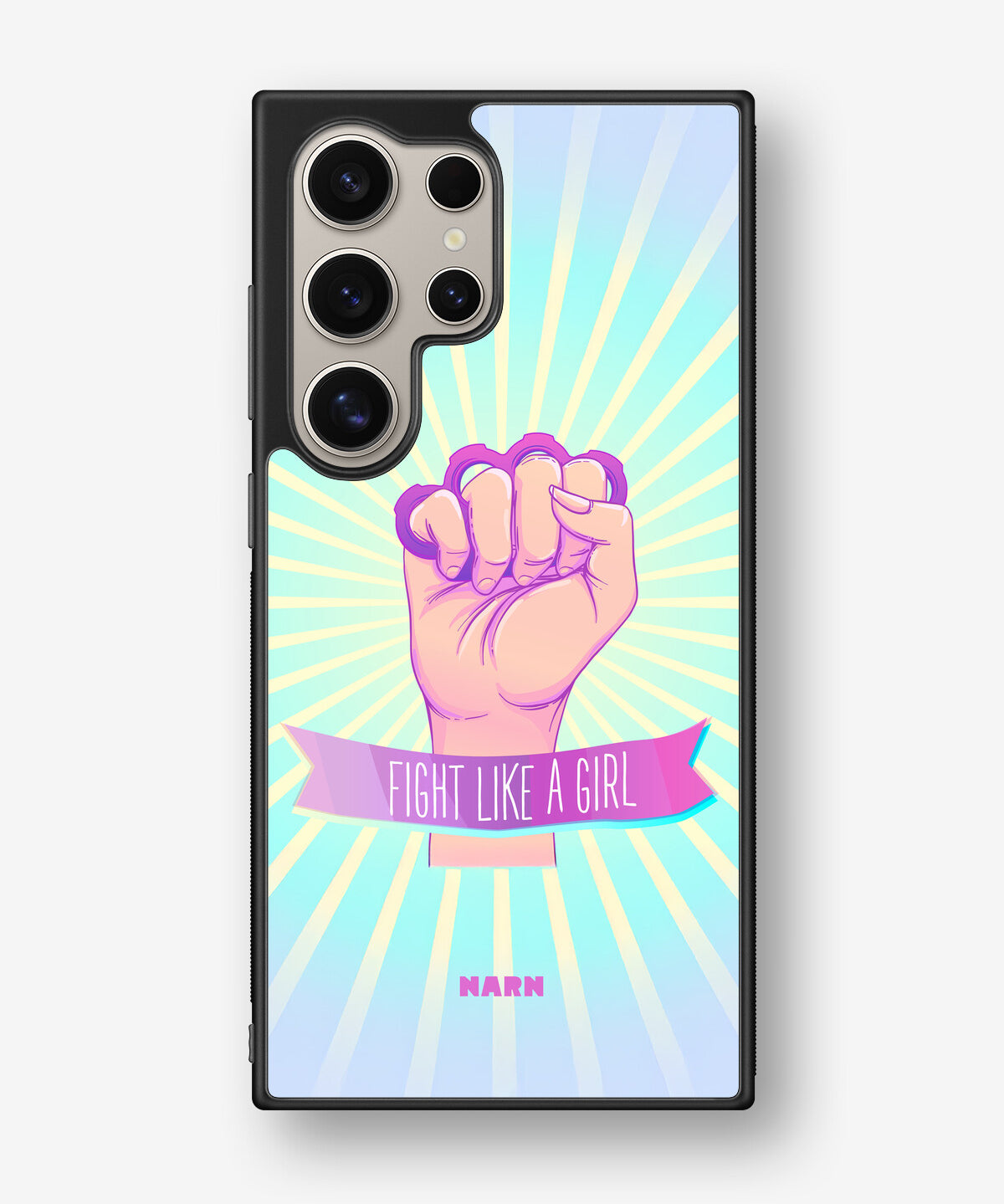 Samsung Galaxy S24 Ultra Hard Case – Fight Like A Girl - View 1