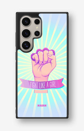 Samsung Galaxy S24 Ultra Hard Case – Fight Like A Girl - View 1