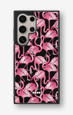 Samsung Galaxy S24 Ultra Hard Case – Flamingos - View 1