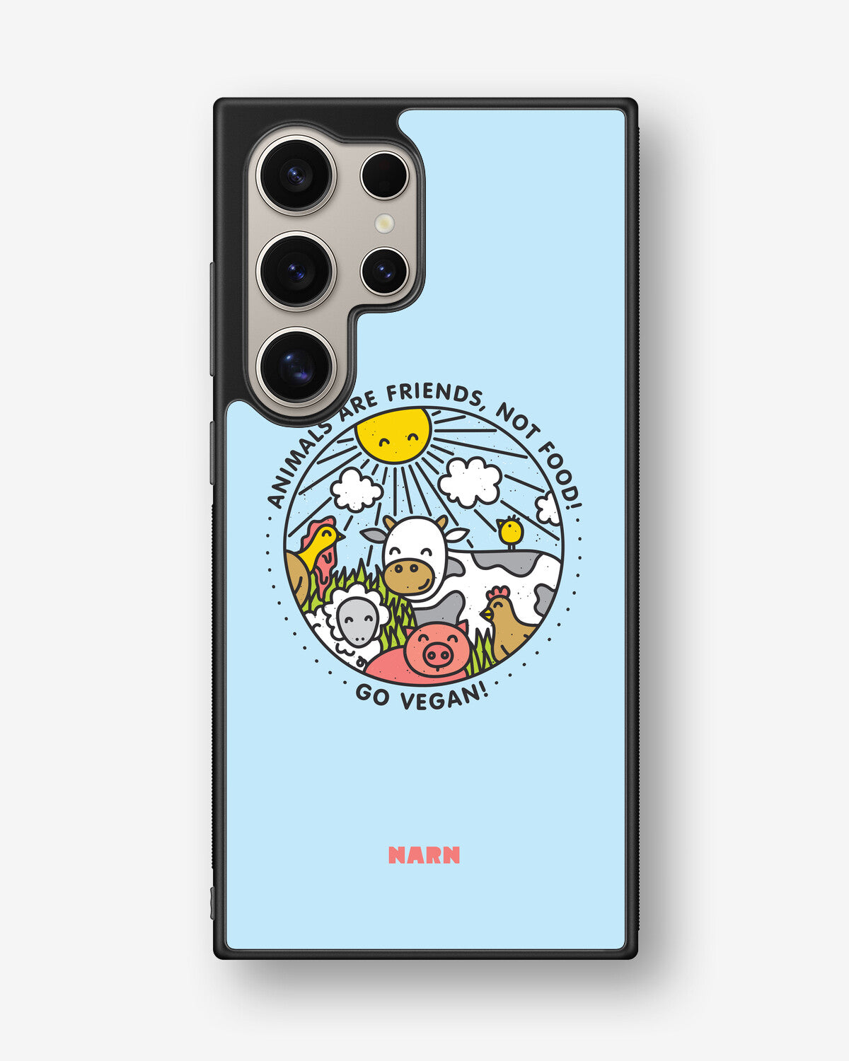 Samsung Galaxy S24 Ultra Hard Case – Friends, Not Food - View 1