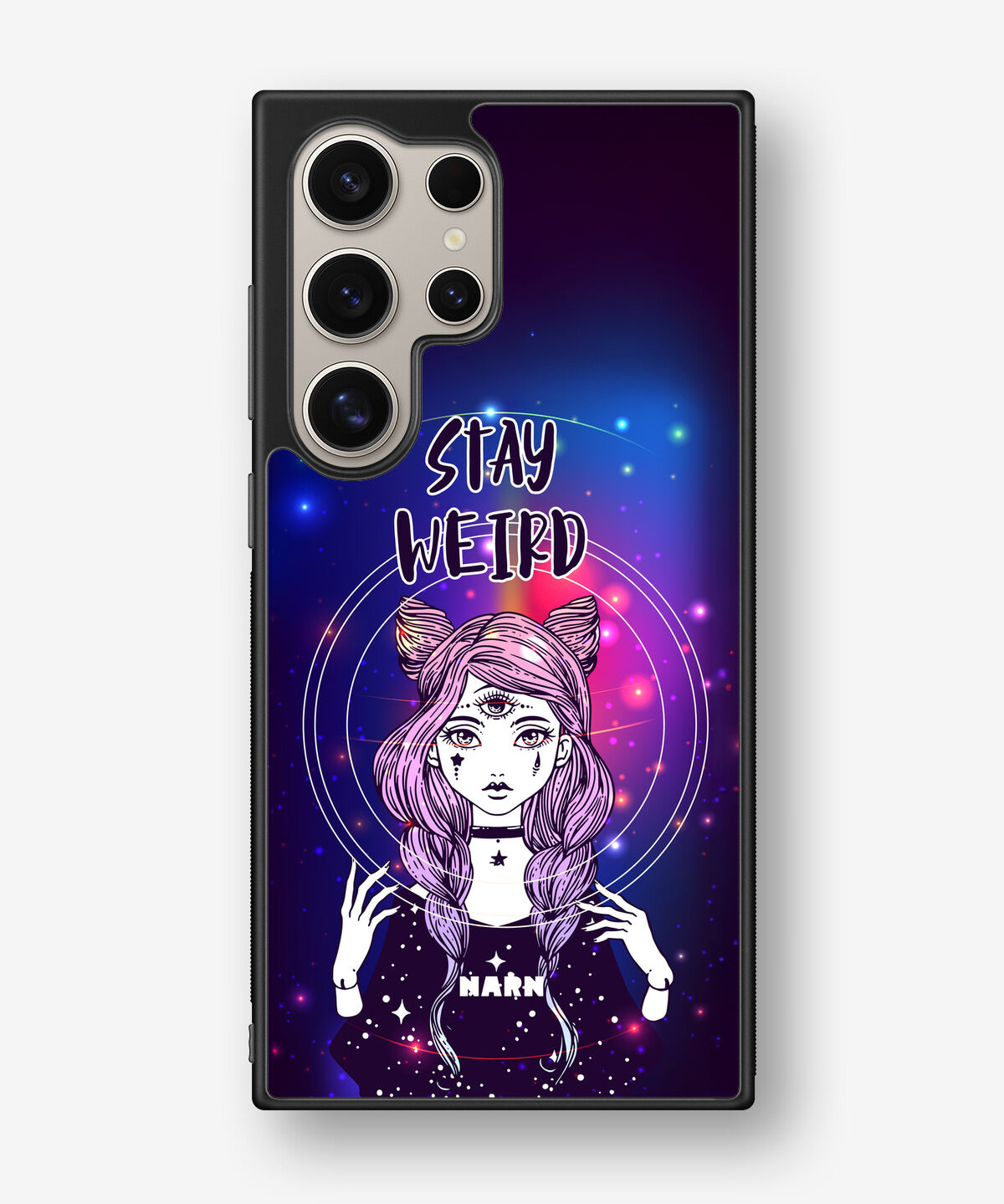Samsung Galaxy S24 Ultra Hard Case – Galactic Weird - View 1