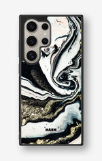 Samsung Galaxy S24 Ultra Hard Case – Golden Swirl - View 1