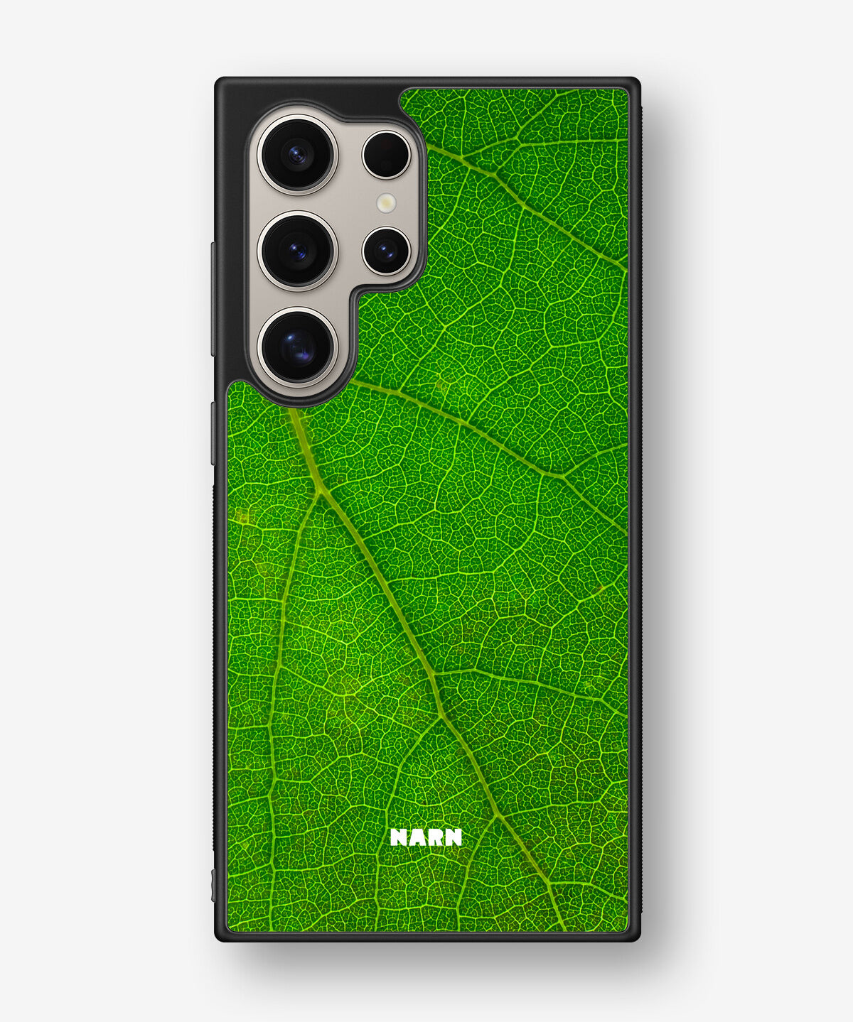 Samsung Galaxy S24 Ultra Hard Case – Green Leafy - View 1