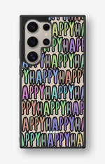 Samsung Galaxy S24 Ultra Hard Case – Happy - View 1