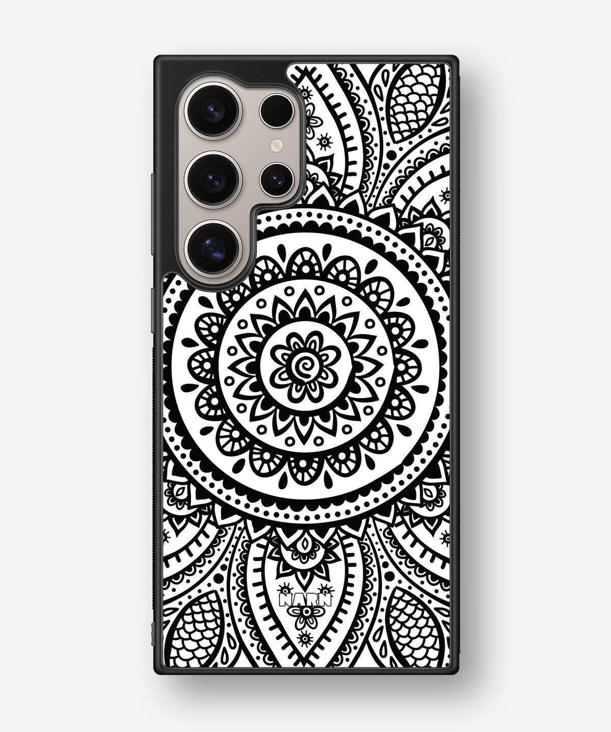 Samsung Galaxy S24 Ultra Hard Case – Henna Mandala - View 1