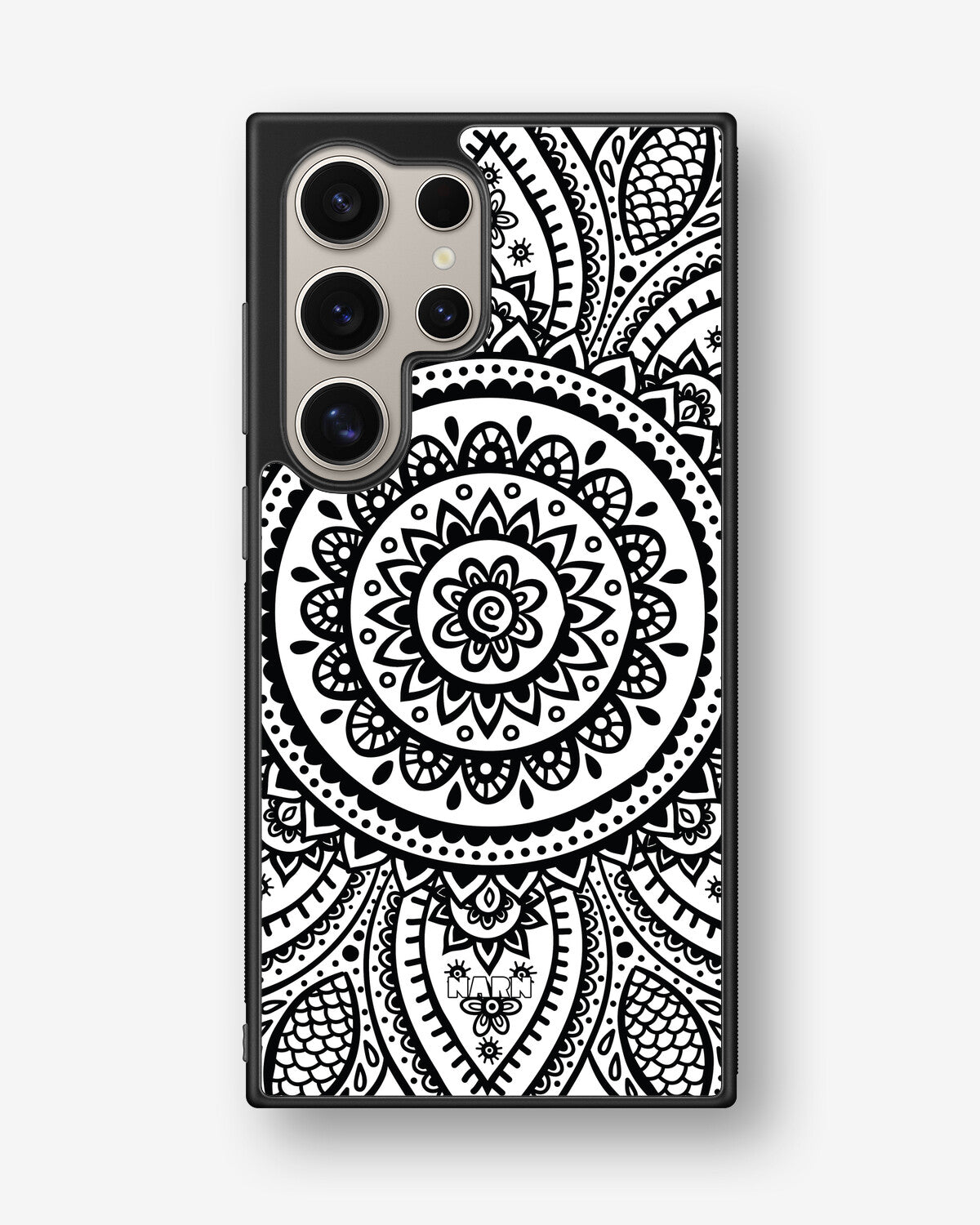 Samsung Galaxy S24 Ultra Hard Case – Henna Mandala - View 1