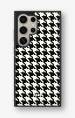 Samsung Galaxy S24 Ultra Hard Case – Houndstooth - View 1