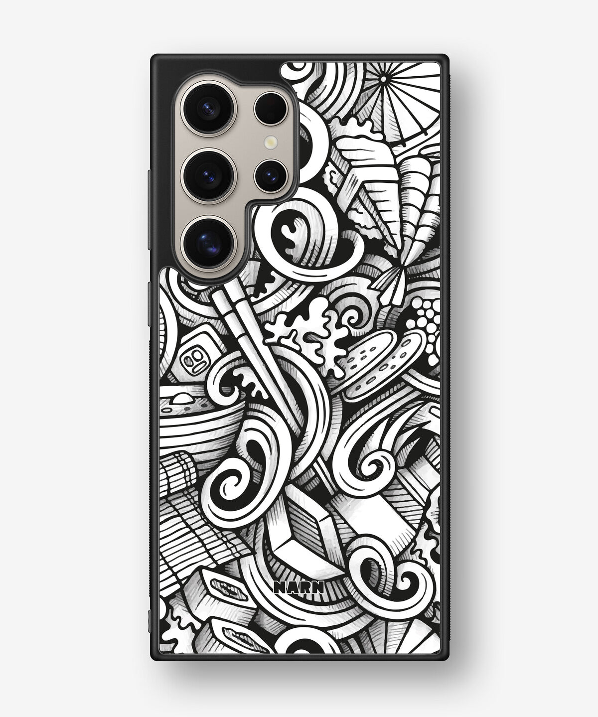 Samsung Galaxy S24 Ultra Hard Case – Japanese Pattern - View 1
