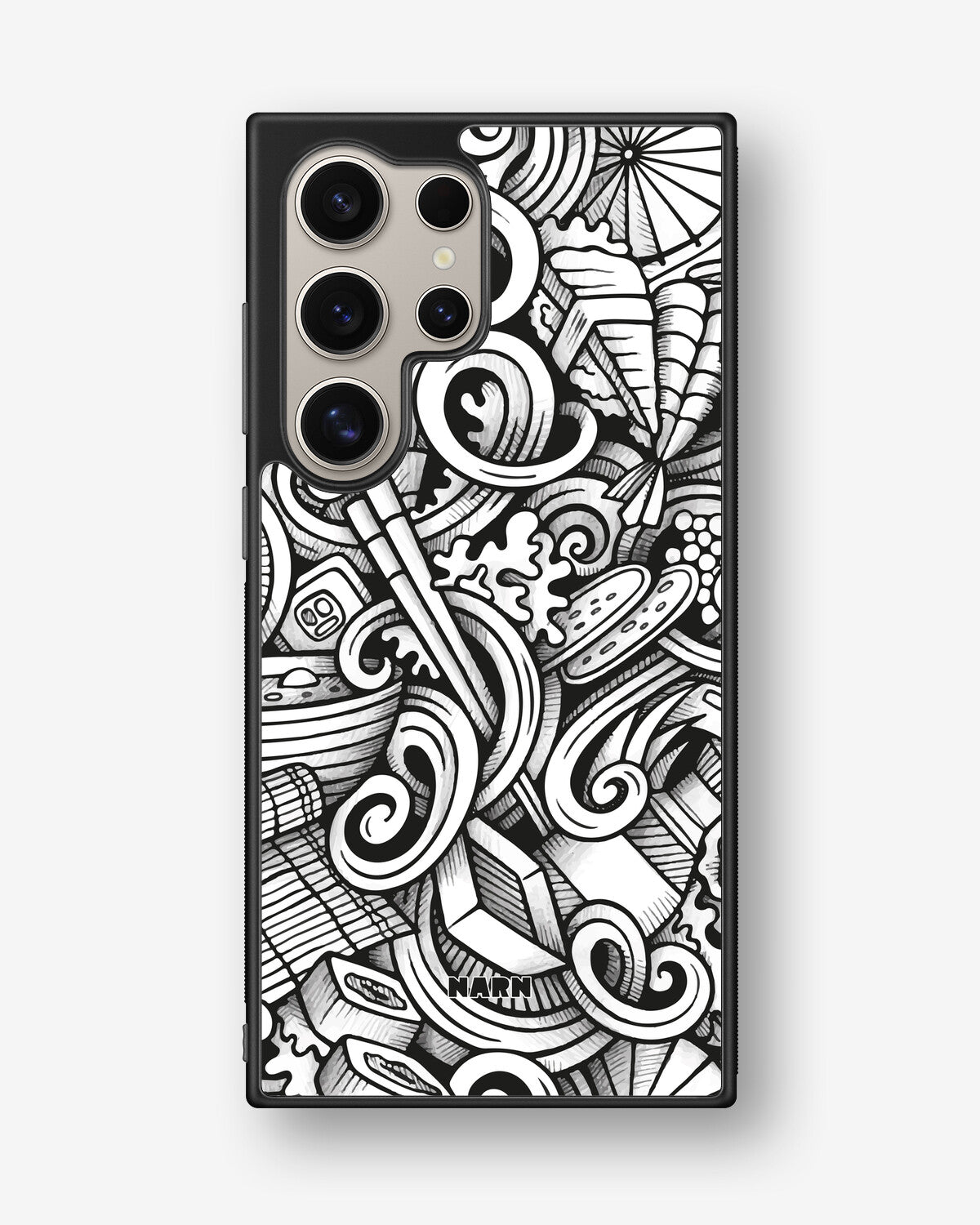 Samsung Galaxy S24 Ultra Hard Case – Japanese Pattern - View 1