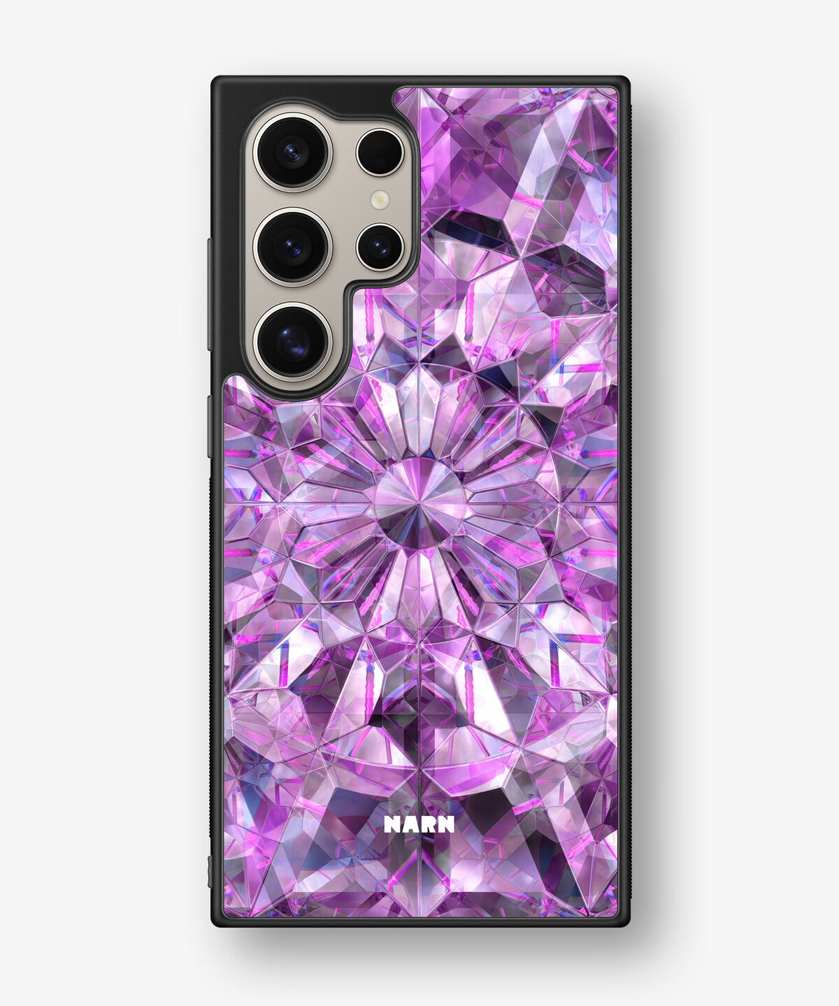 Samsung Galaxy S24 Ultra Hard Case – Lavender Crystals - View 1