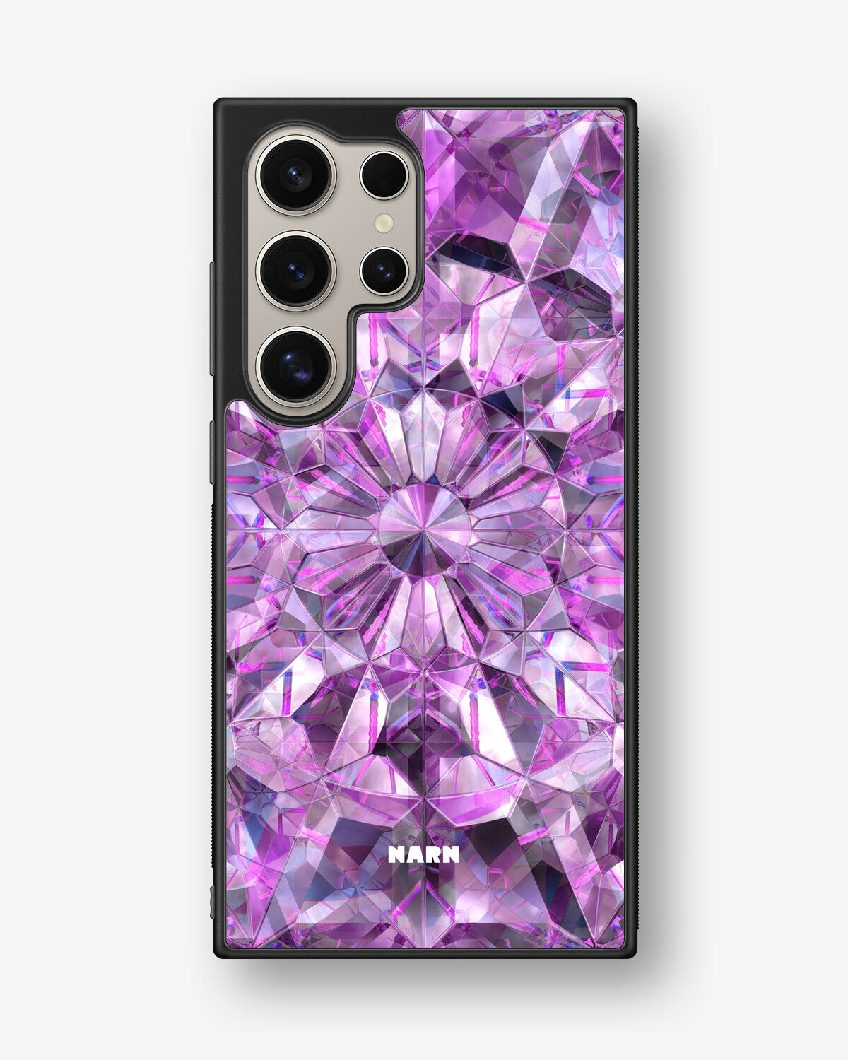 Samsung Galaxy S24 Ultra Hard Case – Lavender Crystals - View 1