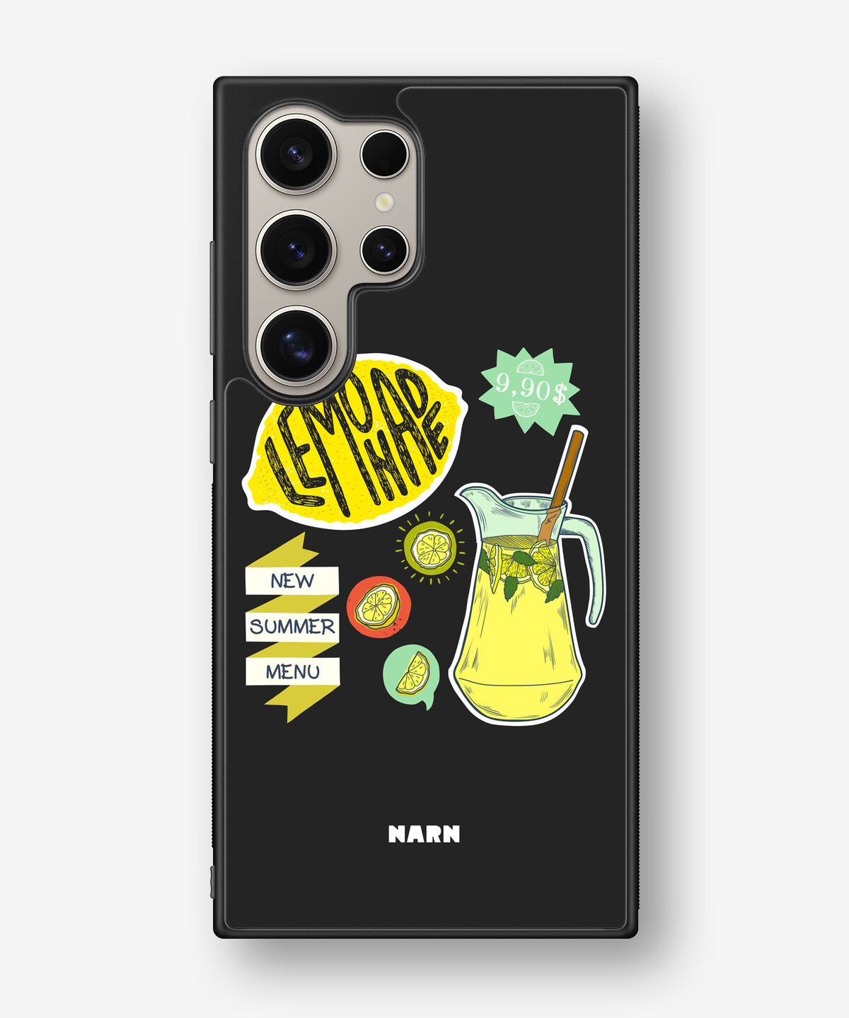 Samsung Galaxy S24 Ultra Hard Case – Lemon Summer - View 1