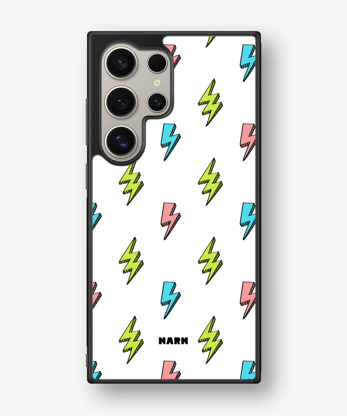 Samsung Galaxy S24 Ultra Hard Case – Lightning Bolts - View 1