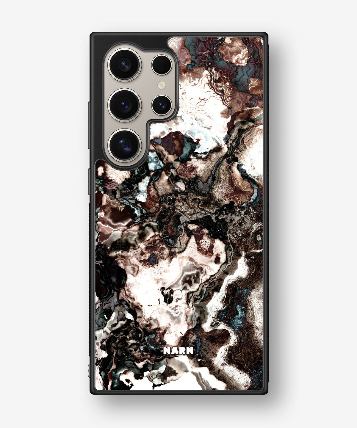 Samsung Galaxy S24 Ultra Hard Case – Marble Brown - View 1