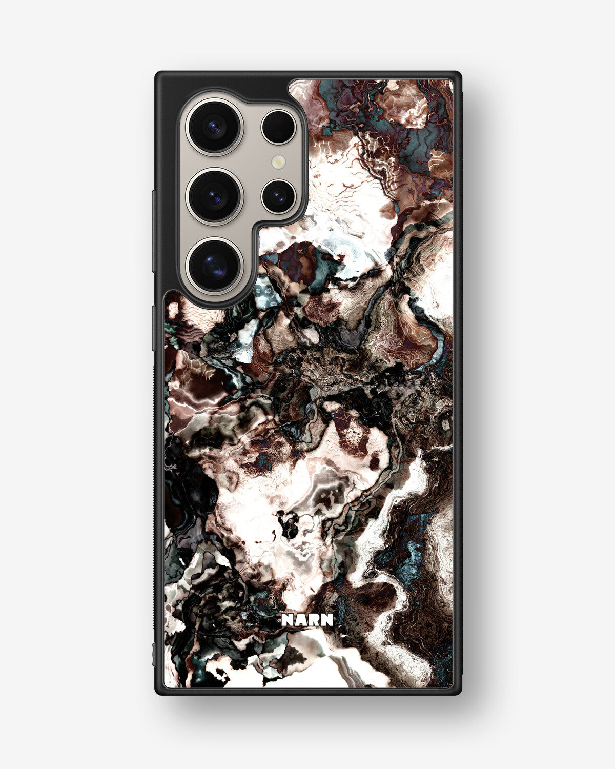Samsung Galaxy S24 Ultra Hard Case – Marble Brown - View 1