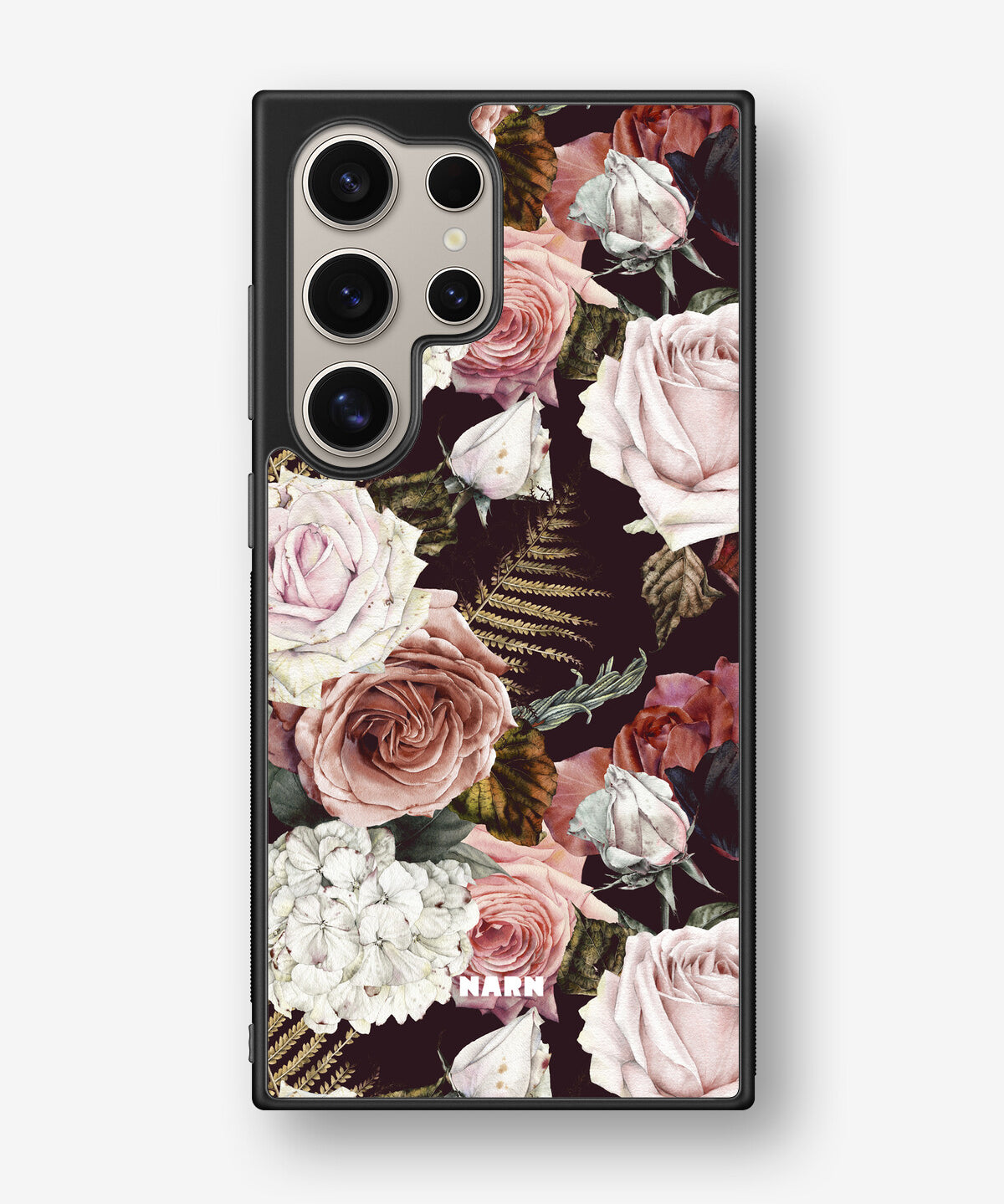 Samsung Galaxy S24 Ultra Hard Case – Midnight Roses - View 1