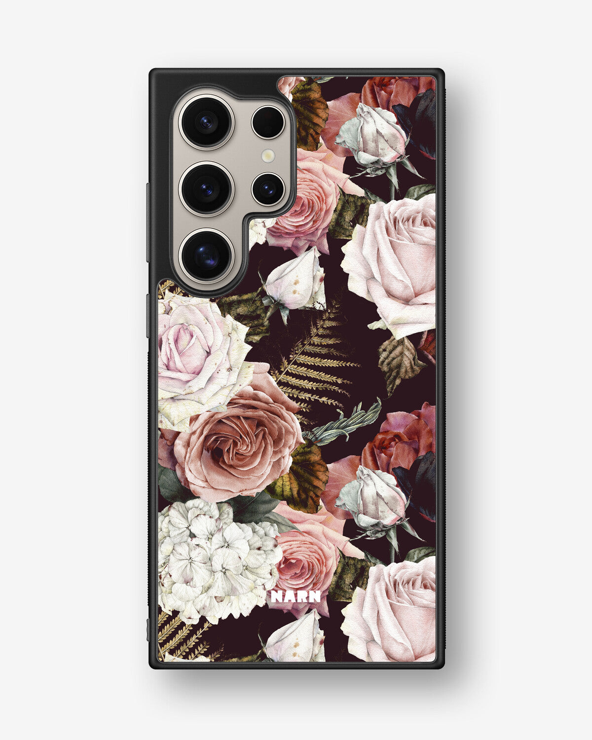 Samsung Galaxy S24 Ultra Hard Case – Midnight Roses - View 1