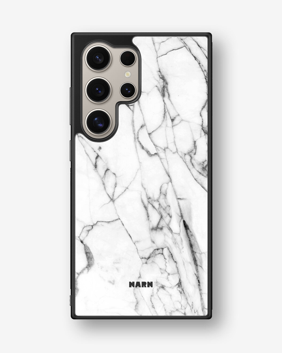 Samsung Galaxy S24 Ultra Hard Case – Milky Marble - View 1